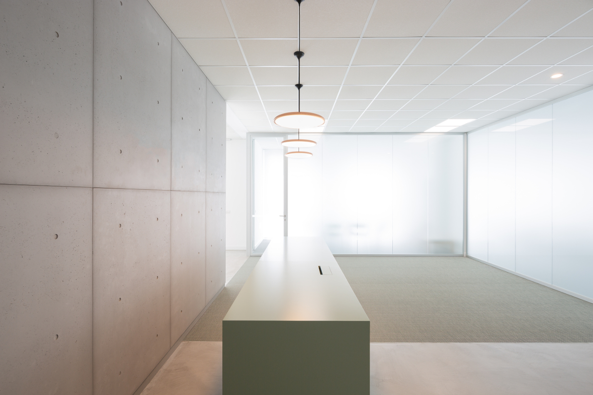 Microcement for offices